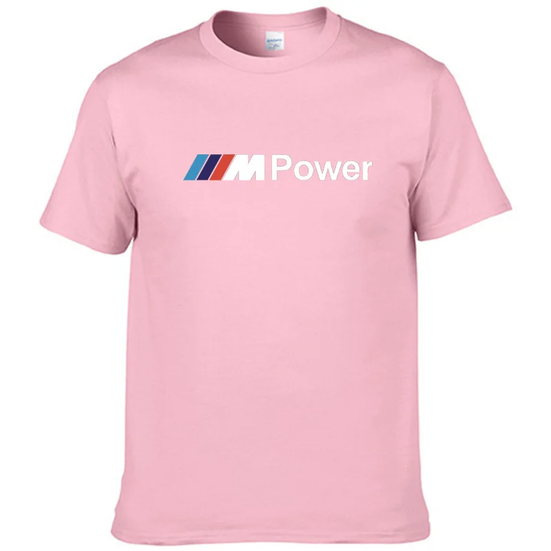 

2021 Bmw M Power Summer Cotton Male Funny Tops Casual Short Sleeves Solid Color Unisex Round Neck Hip Hop T Shirts Sport Tops