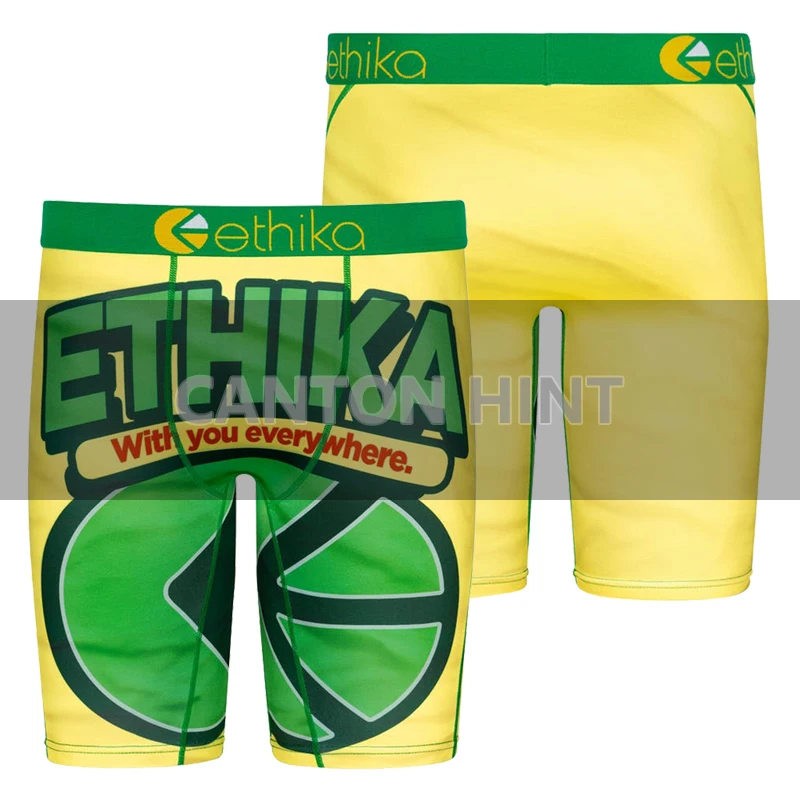 

Canton Hint Ethika Plus Size 3xl Wholesale Vendors Men Underwear for OEM New Style Lightning Ethika Boxer Briefs