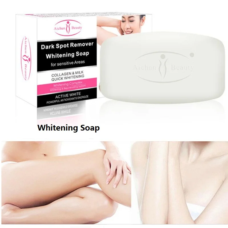 

100g Hot Armpit Whitening Whole Body Milk Soap Between Legs Knees Private Parts Formula Whitener Shower Bleaching Soap Body Care