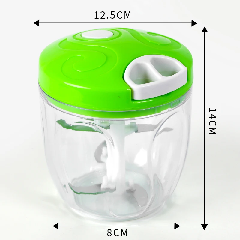 Блендер 900 мл Ручной Кухонный комбайн большой емкости безопасный измельчитель