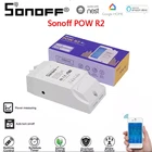 Измеритель мощности Sonoff Pow R2, 16 А, беспроводной Wi-Fi переключатель с функцией совместного использования по времени, пульт дистанционного управления, модуль умного дома