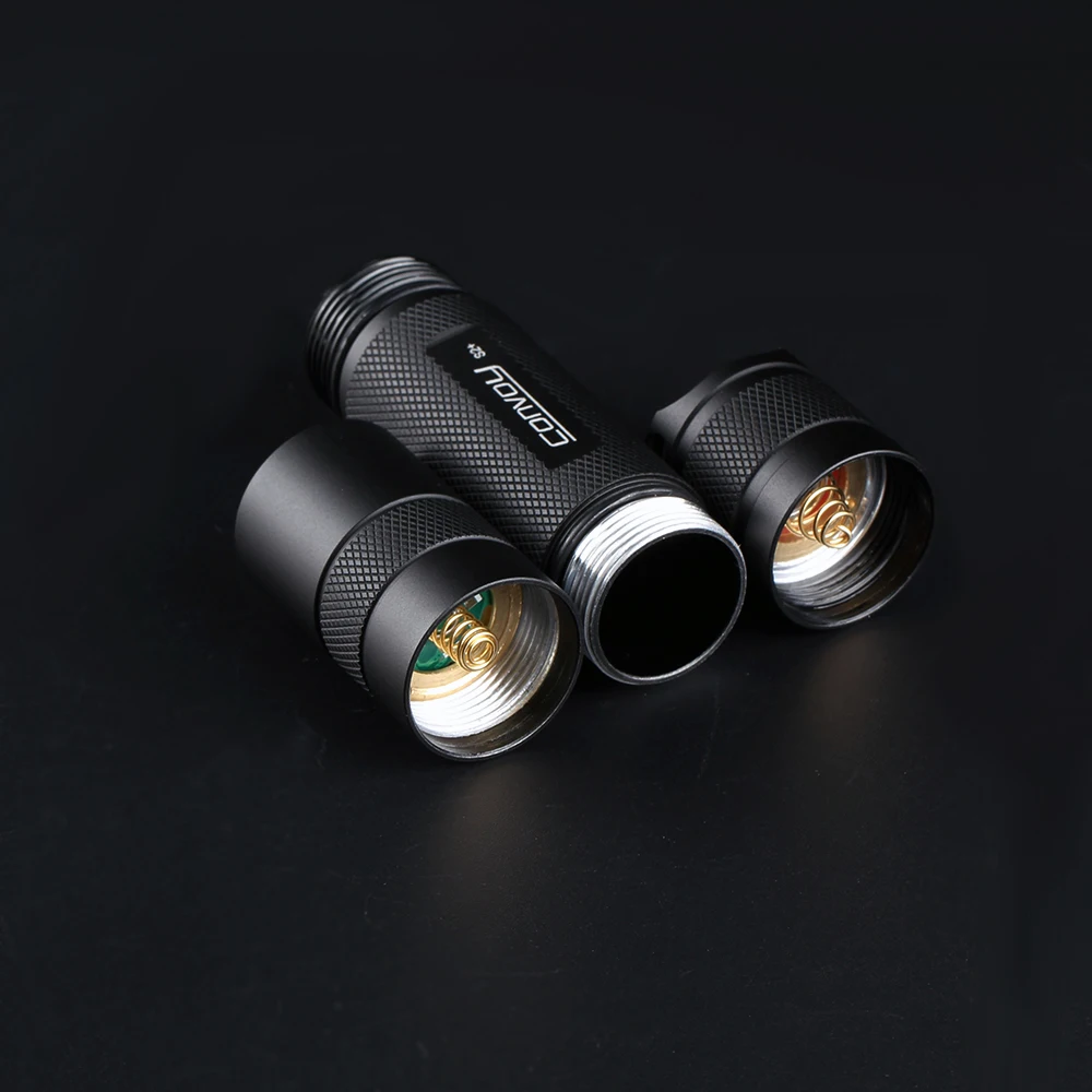 Светодиодный фонарик Convoy S2 Plus Cree XML2 мини-фонарик 18650 для самообороны фонарь
