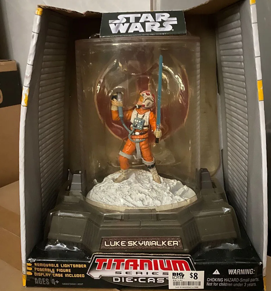 Hasbro Starwars 5 дюйма кукла из сплава модель Skywalker Darth Maul фигурки настольные украшения