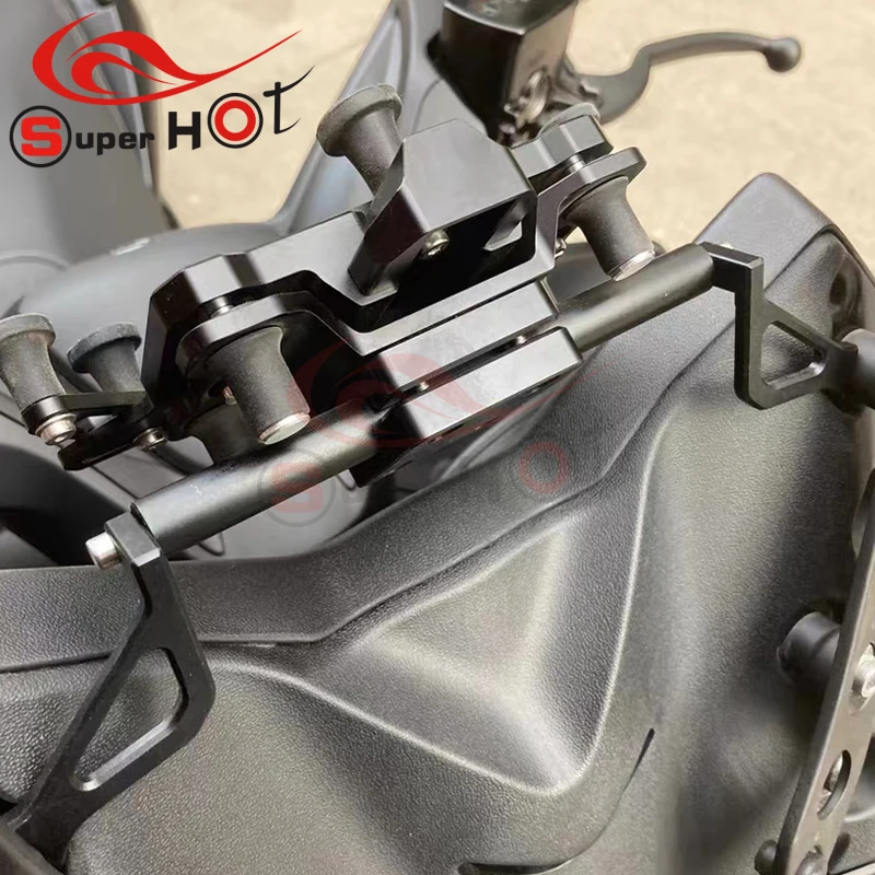 for yamaha xmax x max 300 250 xmax300 xmax250 accessories front phone stand holder smartphone phone gps navigation plate bracket free global shipping