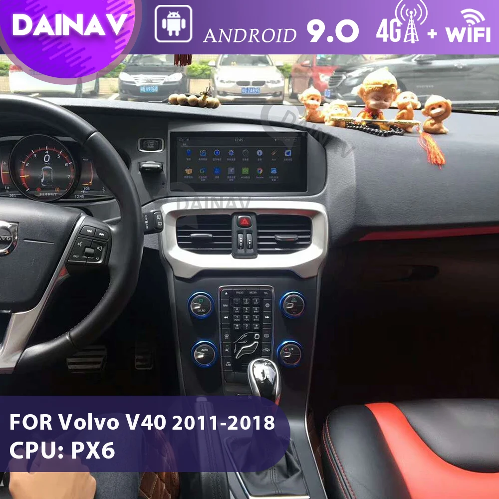 

PX6 для Volvo V40 2011 2012 2013 2014 2015 2016 2017 2018 автомобиль радио автомобильный мультимедийный DVD плеер Авто Радио Лента Регистраторы