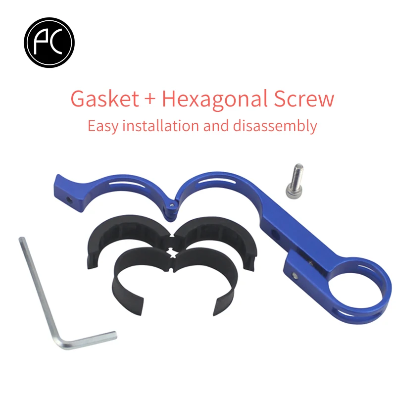 Alloy Carbon Fiber Bike Handlebar Extended Bracket for Bicycle Headlight and Computer Mounting, MTB/Road Bike Support image 4