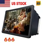1pc сотовый увеличитель для экрана телефона 3D HD фильмы видео усилитель с складная подставка держатель высокого качества видеоусилитель