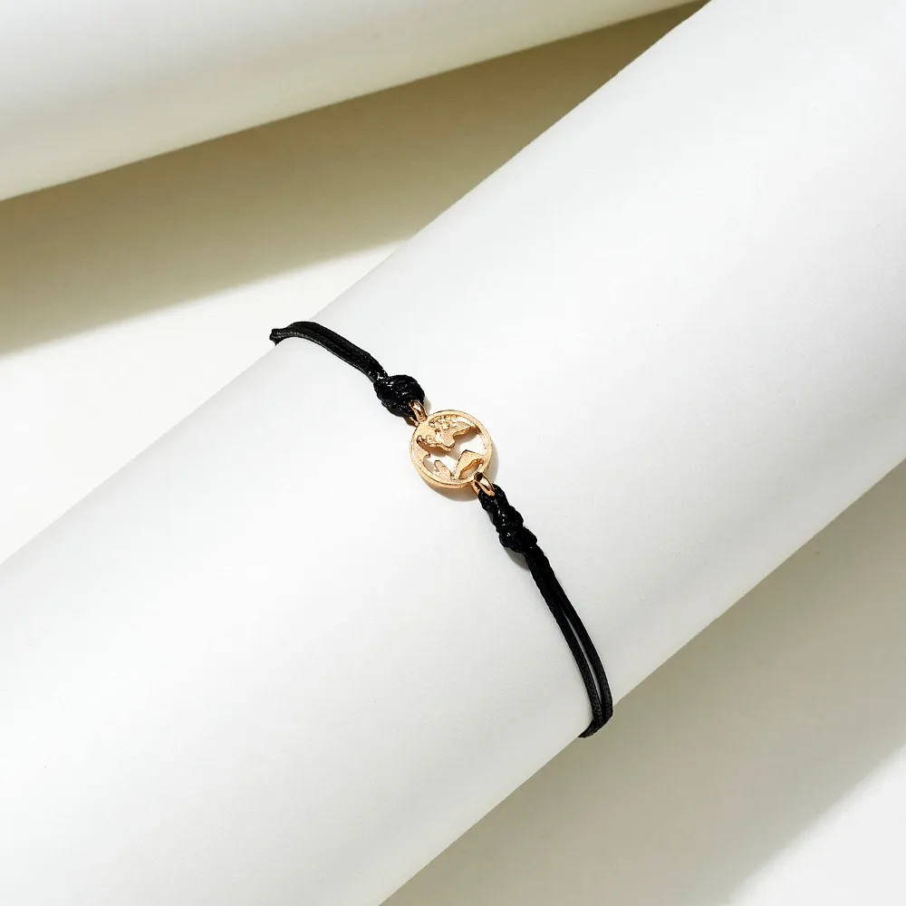 Belleper Make a Wish/Friendship/Mom Love Card Turtle Adjustable Fashion High Quality Bracelet Charm Female New Unique Jewelry