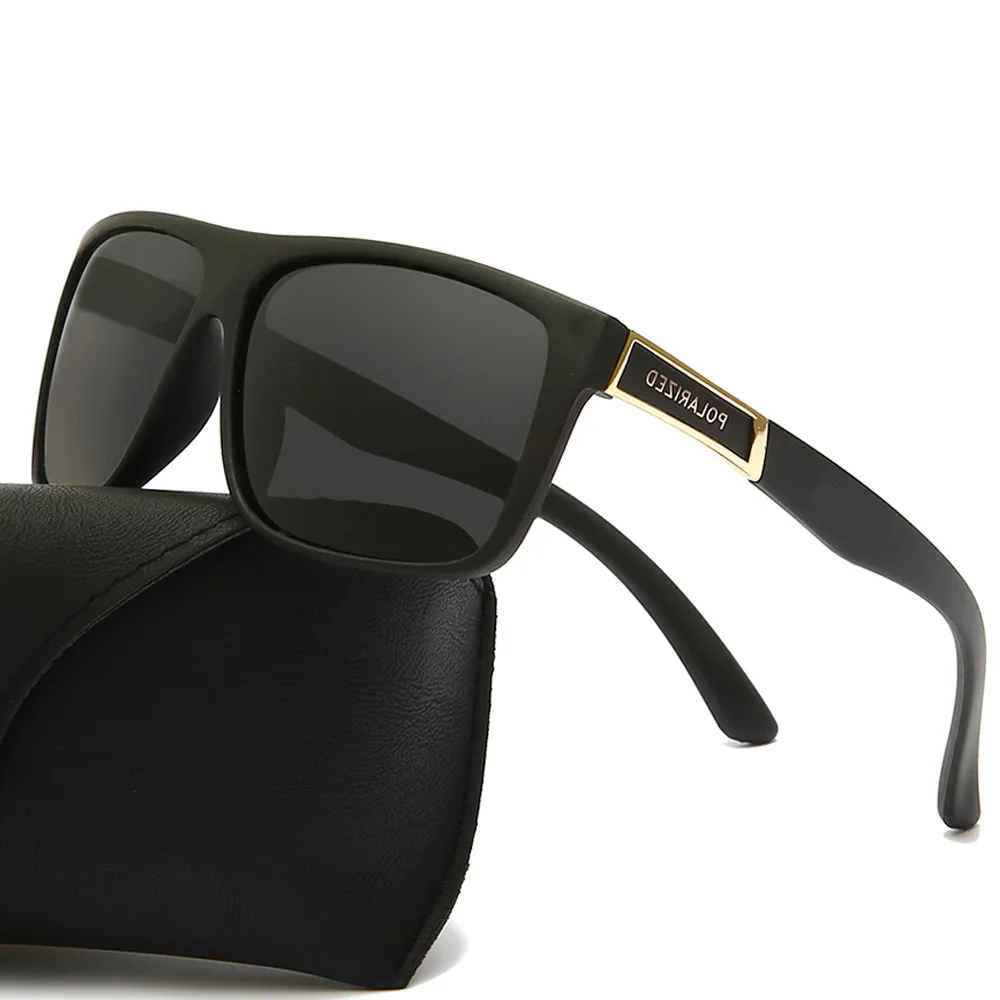 

Classic Men Polarized Sunglasses Brand Design Male Driving Sun Glasses Vintage Square Sunglass UV400 Shades Eyewear gafas de sol