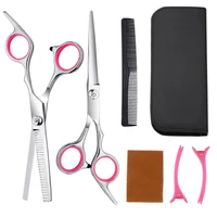new hairdressing tools 6 0 inch barber scissors suit hair clipper razor hair styling scissors haircut tool professional