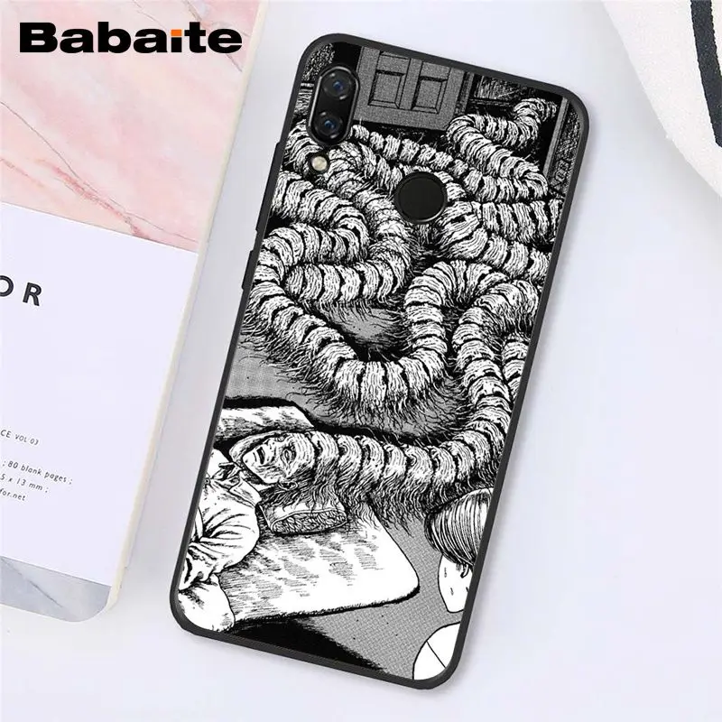 A8 Babaite Джунджи Ito футболки ужас чехол для телефона для Xiaomi Redmi8 4X 6A S2 Go Redmi 5 5Plus Note4 5 7 Note8Pro - Цвет: A8