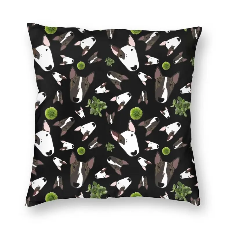 

Наволочка для подушки в скандинавском стиле с изображением английского Бультерьера, наволочка для дивана из полиэстера, наволочка для поду...