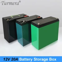 turmera 12v 20ah uninterrupted power supply battery storage box for 2032700 3 2v lifepo4 battery and 5618650 lithium batteries