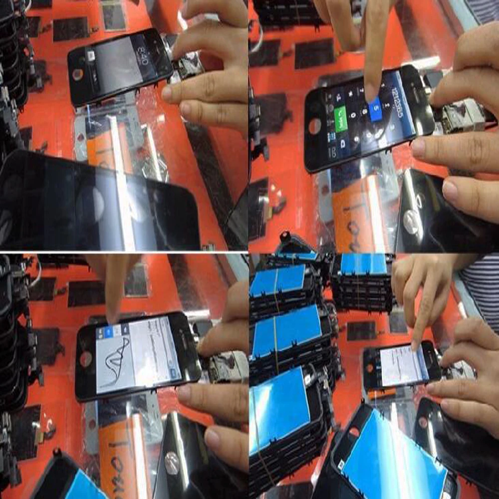 Полный комплект ЖК дисплея для iPhone 5 дисплей сенсорный экран дигитайзер в сборе