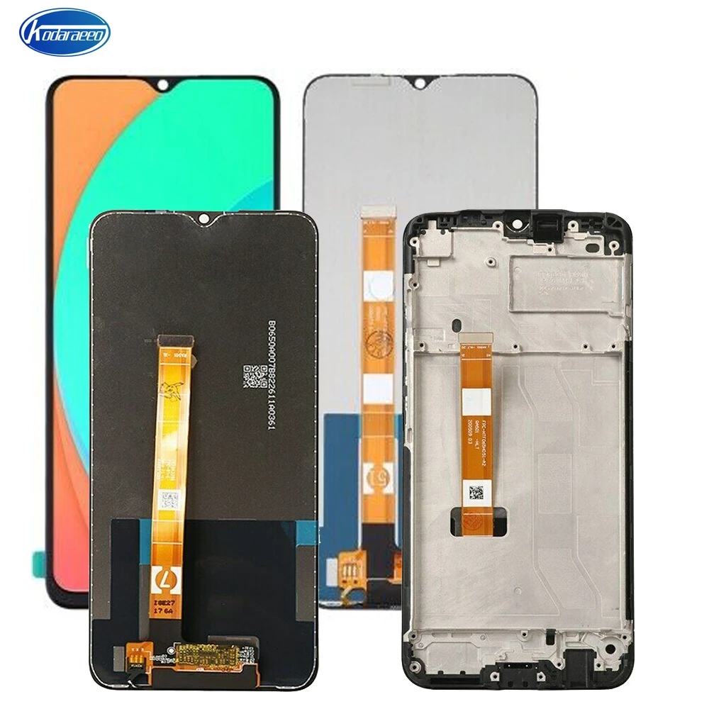 

6.5inch For Realme C11 2020 RMX2185 LCD Display Touch Digitizer Screen With Frame Replacement