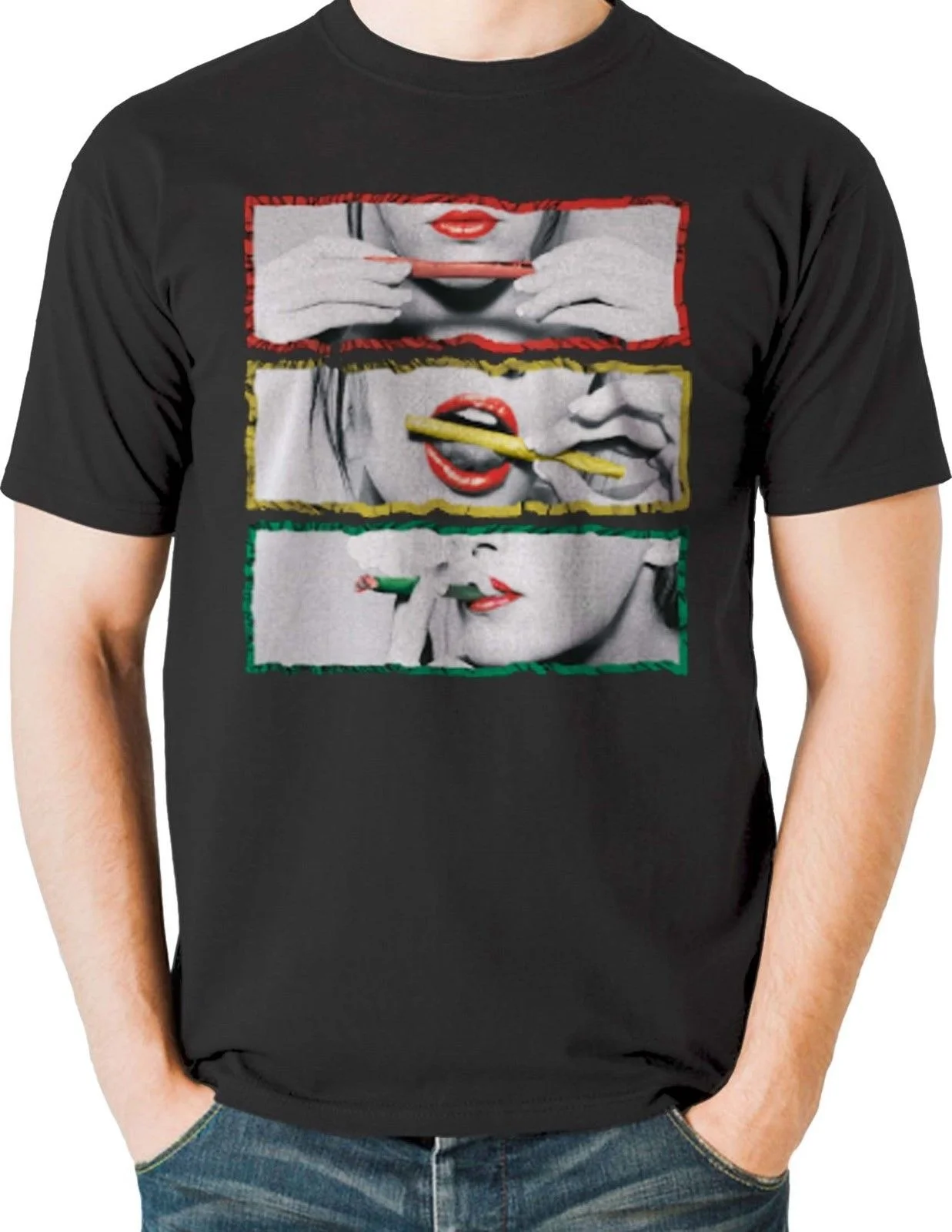 

Модный y Roll Li футболка раста. Лето стойкая подвеска новая модель