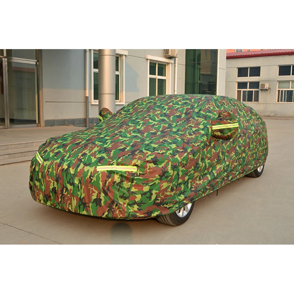 Зимние хлопковые автомобильные Чехлы уличные водонепроницаемые чехлы с защитой