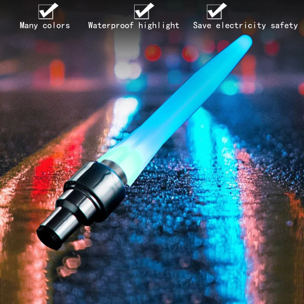 2 шт. светодиодный колпачки вентиля шины фары для езды ночью предупреждающие огни