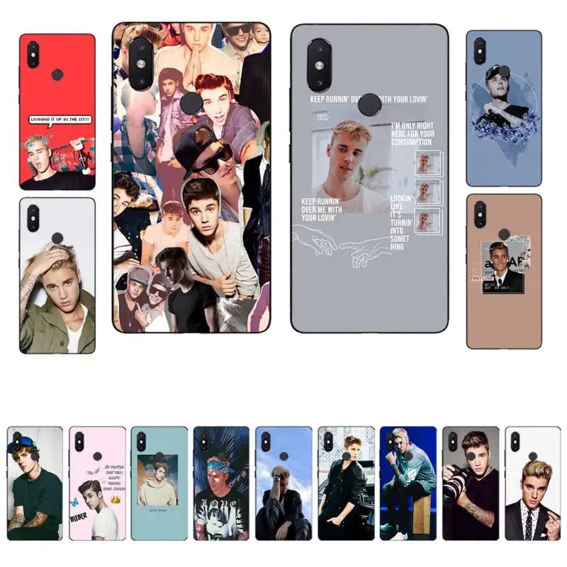 

YNDFCNB Fashion Justin Bieber Phone Case for Xiaomi mi 8 9 10 lite pro 9SE 5 6 X max 2 3 mix2s F1