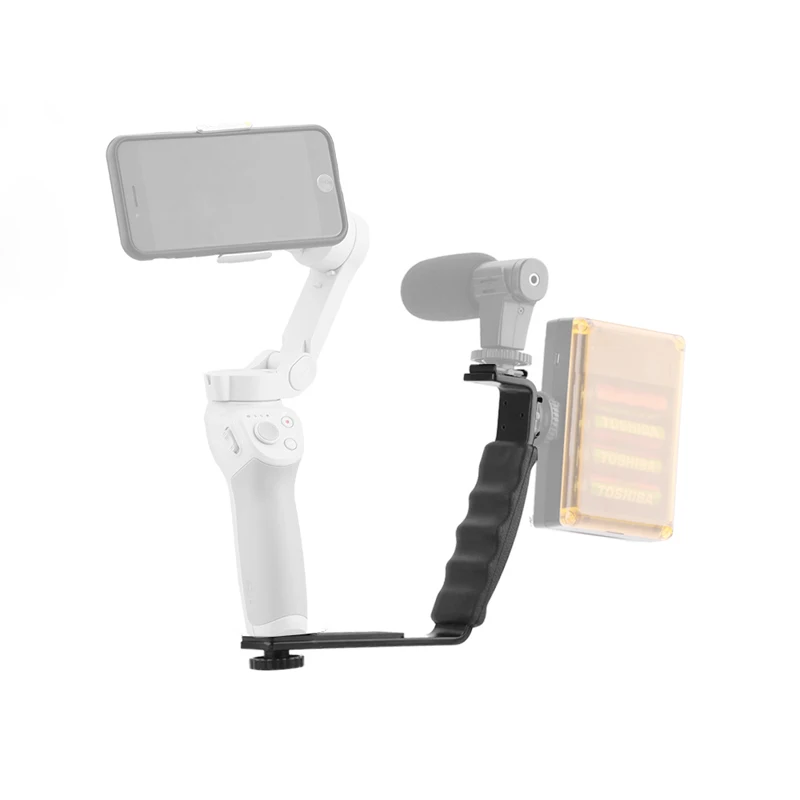 L образный держатель кронштейна для DJI OM 4 Osmo Mobile 3 штатив УДЛИНИТЕЛЬ РУЧНОЙ