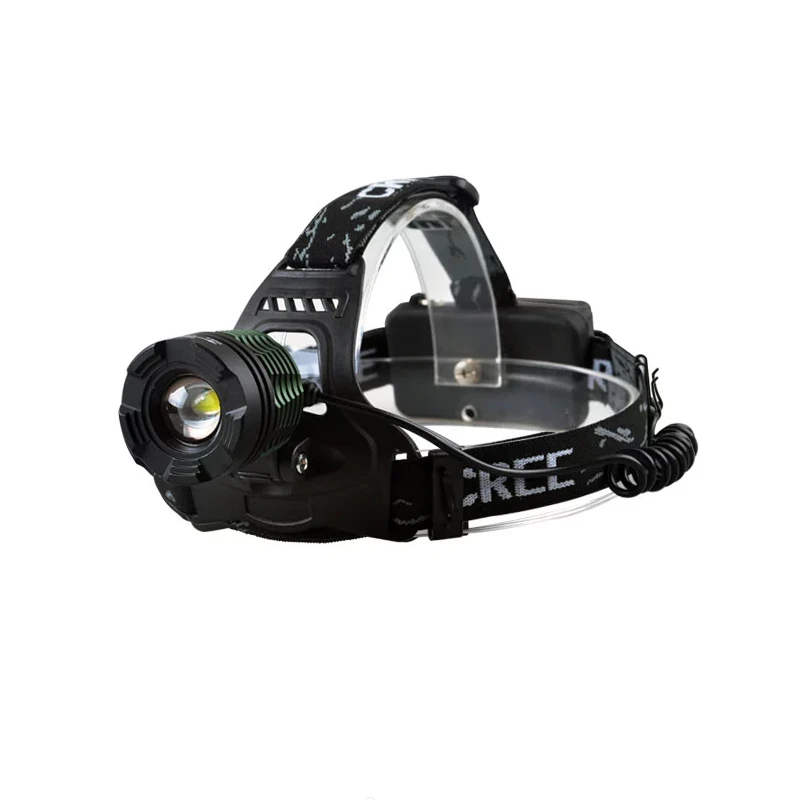 

T6 zoomable headlight 18650x2 battery 1200lumens 3 switch modes torch for hiking night fishing riding flashlight headlamp No.K12
