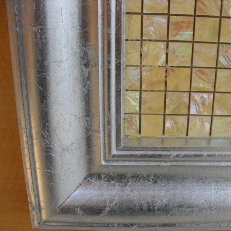 Листовой лист из алюминиевой фольги с имитацией серебра 16 х16 см 100