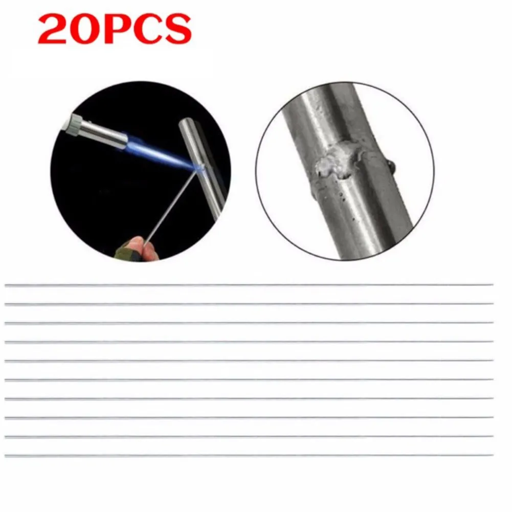 

20PCS Stainless Steel TIG Welding Rods 330mm Long Universal Welding Rods Fux Cored Welding Rod Weld Wire No Need Powder