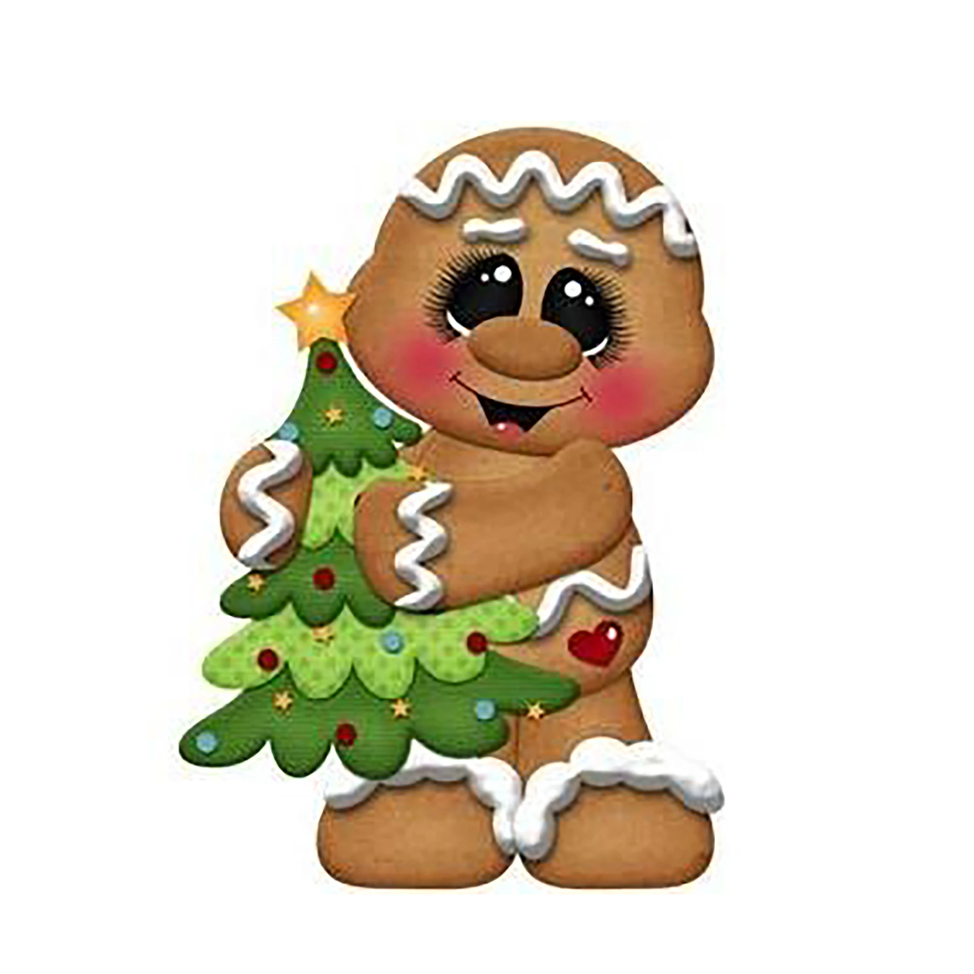 Имбирный человек с рождественской елкой металлические режущие штампы