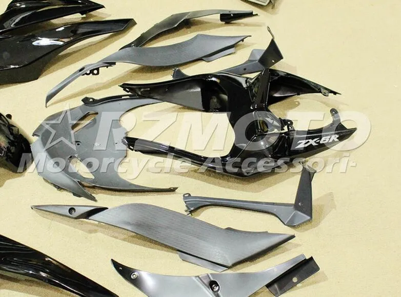 

Injection Mold New ABS Fairings Kit Fit for kawasaki Ninja ZX-6R 636 2009 2010 2011 2012 6R 09 10 11 12 Bodywork set black