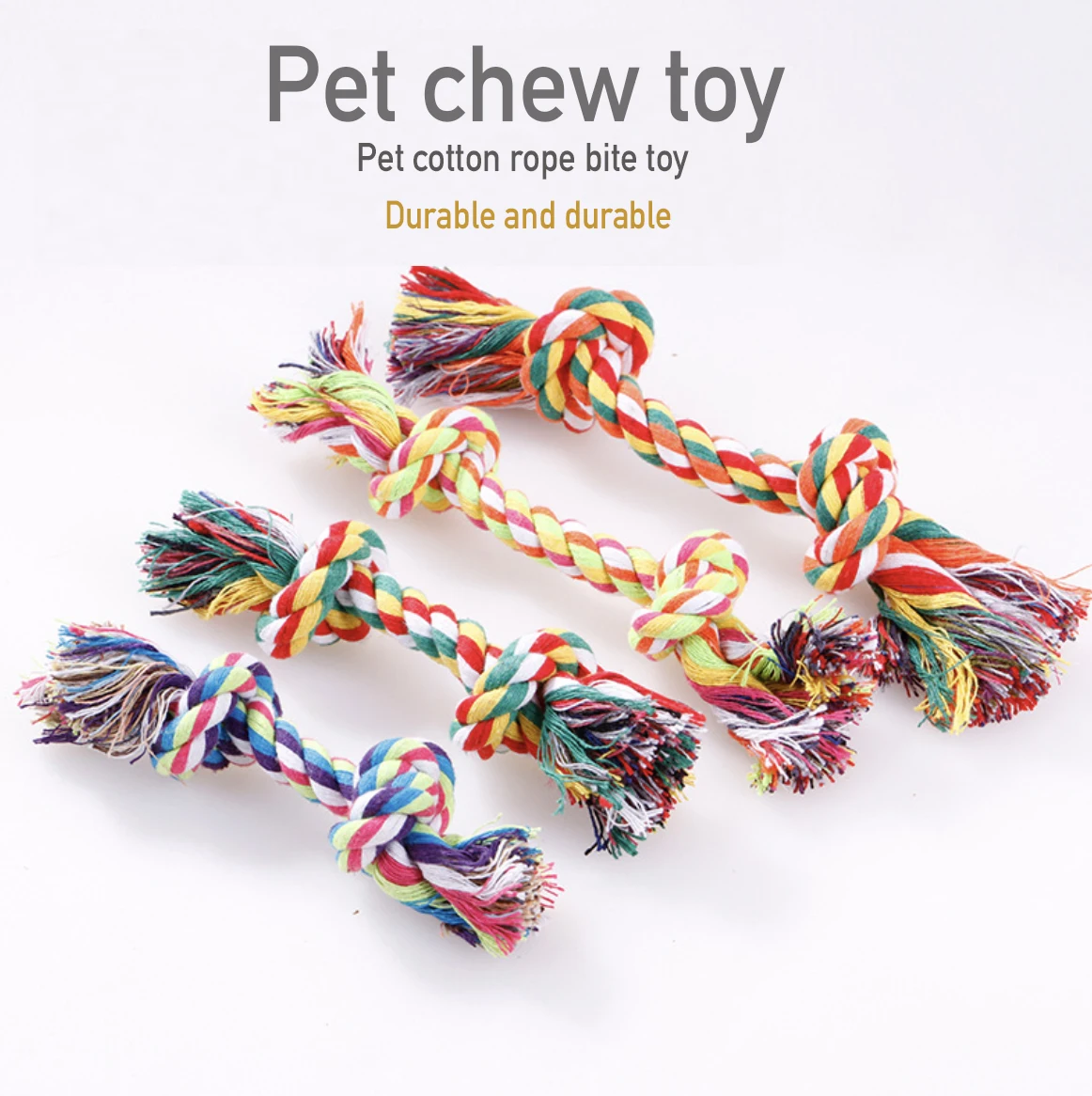 1 шт. товары для домашних животных собак щенков хлопковых жевательных узелков