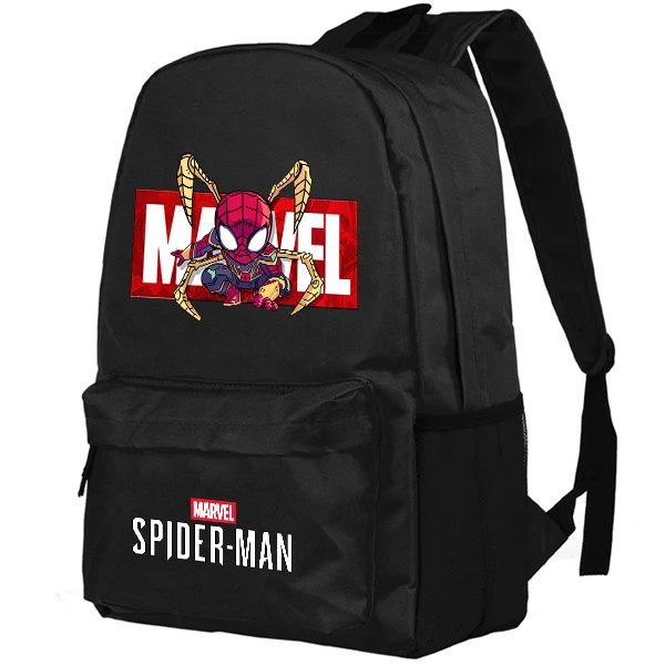 Оригинальный рюкзак с героями Диснея Marvel Человек паук Железный человек Дэдпул