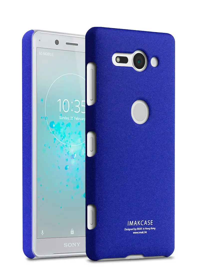 Чехол для sony Xperia XZ2 Compact IMAK Cowboy твердый пластиковый чехол на заднюю панель для sony XZ2 Compact чехол с пленкой