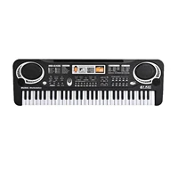 children electric piano organ 61 keys music electronic keyboard piano toys for kids with microphone chrismas birthday girl gift