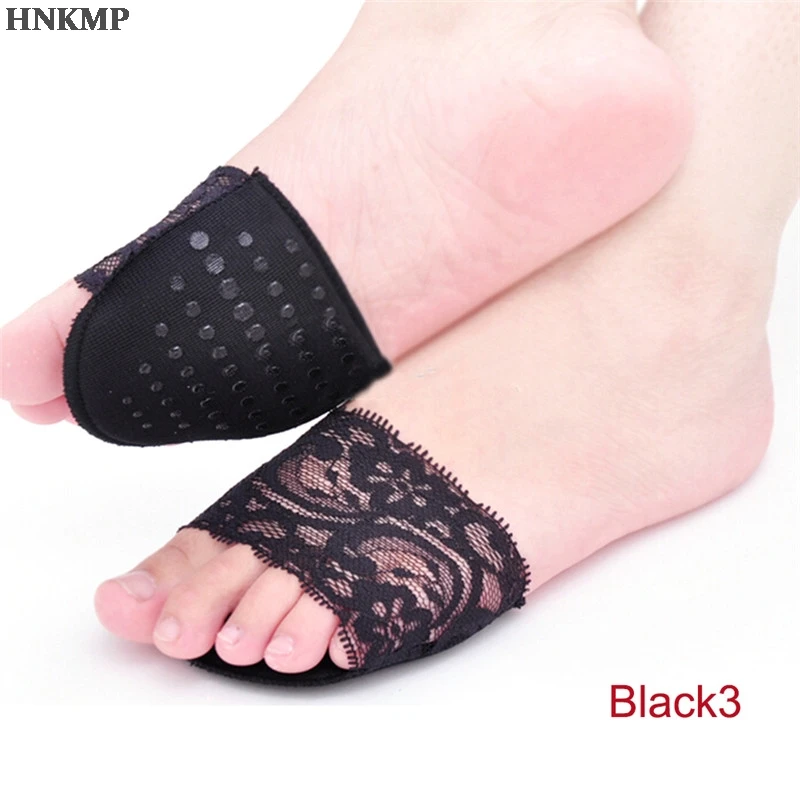 

1Pair Relief Pain Forefoot Arch Support High Heeled Shoes Insoles Flatfoot Orthotics Anti Slip Cushion Pad For Foot Care Tool
