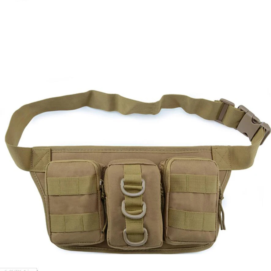 

Tactical Men Waist Pack Hiking Waist Bag Outdoor Army Military Hunting Sports Bags Climbing Camping Army Fan Tactical Package