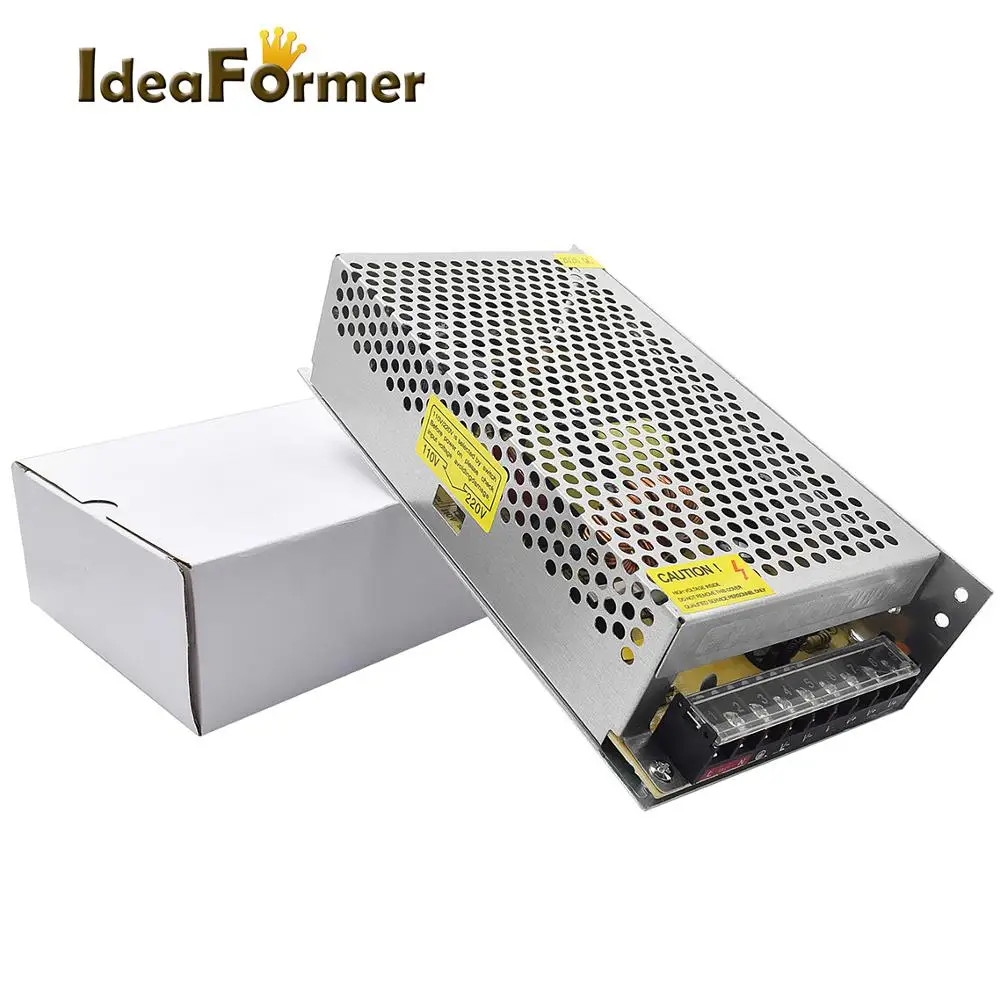 

3D Printer Switching power supply AC/DC 12V and 24V S-250-12/24 250W for 3D printer with CE RHS authentication