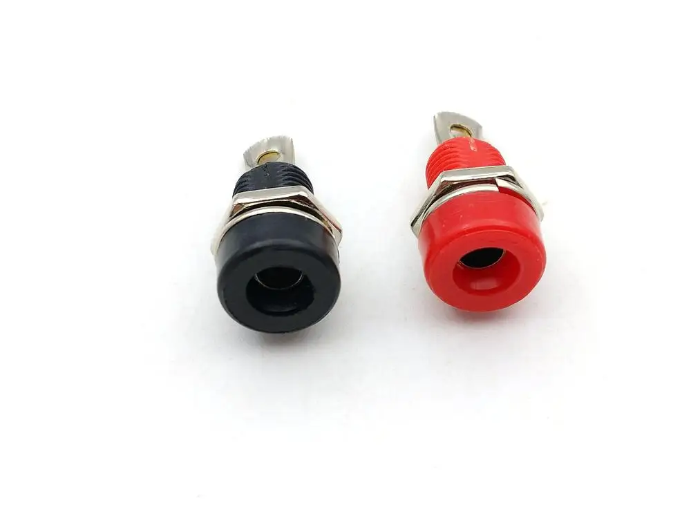 Разъем типа банан 4 мм медные гнездовые разъемы мм|Соединители| |