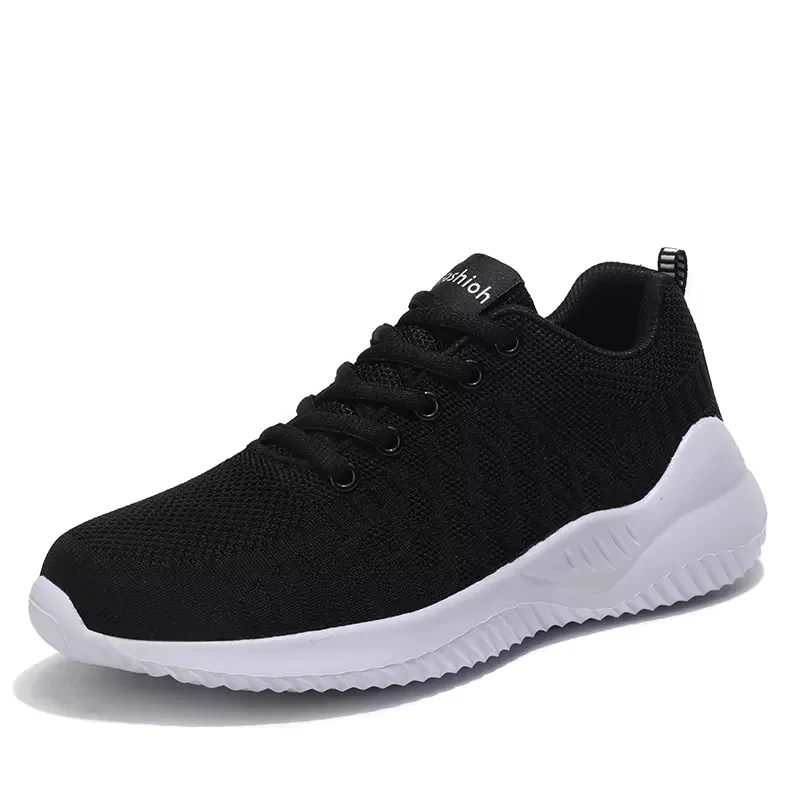 

Fashion Women Flat Sneakers Spring Mesh Breathable Casual Shoes Lace Up Sock Trainers Summer Soft Ultra Light Vulcanize ShoesF