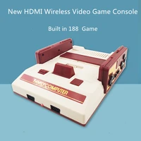 coolbaby new hd wireless video game console home game console support fc game cartridge double wireless controller chargable