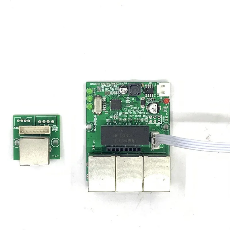 Реверсивный источник питания POE коммутатор IN/OUT5V/12V/24V/48V 155W/3 = 51 67 W 100mbps 802.3AT 45 + 78- DC5V ~