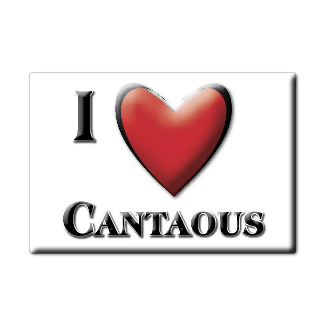 CANTAOUS MAGNET lodeston MIDI PYRÉNÉES (65) Франция магнит на холодильник сувенир I LOVE GIFT|Магниты