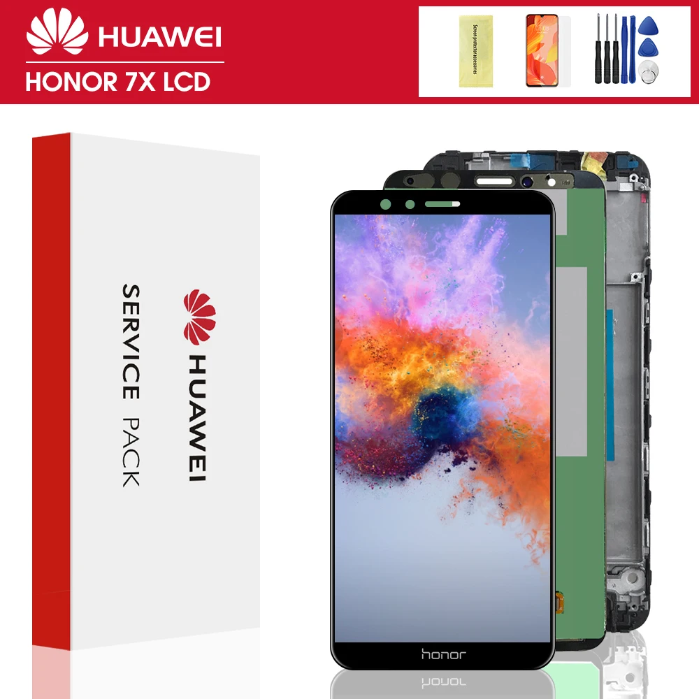 Дисплей 5 93 ''для HUAWEI Honor 7X дисплей с сенсорным экраном и дигитайзером в сборе