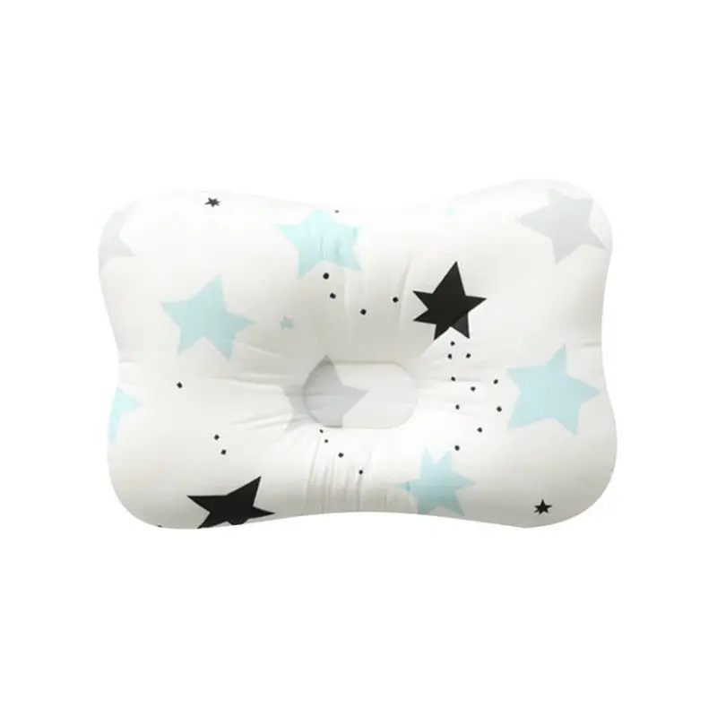 

Support Prevent Anti Roll Infant Baby Pillow Flat Head Neck Newborn Memory Foam Cushion