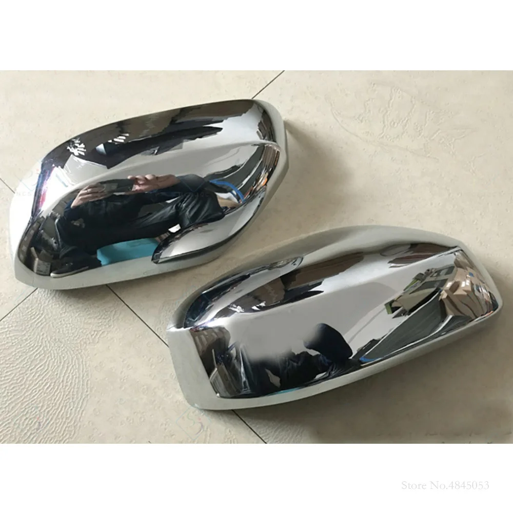 Для Honda City 2008 до 2014 ABS хромированная Боковая дверь заднего вида накладка зеркала