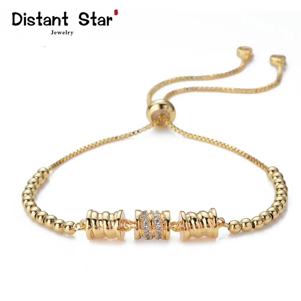 Новые женские радужные браслеты ювелирные изделия cz Циркон браслет цепочка со