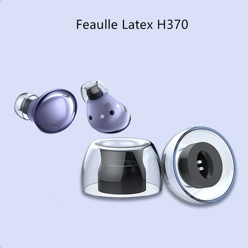 Латексные наушники Feaulle H370 TWS, насадки для наушников Samsung Budspro Huawei Freebuds4i Oppo Encox, наушники