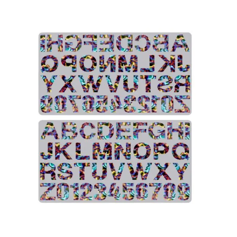 

1 Set Crystal Epoxy Resin Mold Alphabet Letter Number Pendant Casting Silicone Mould DIY Crafts Jewelry Making Tools
