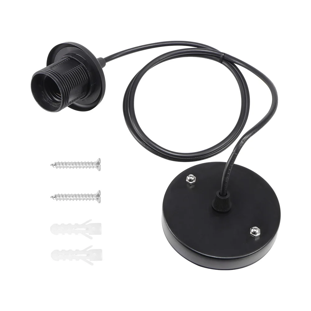 Потолочная люстра E27 с винтовым креплением лампа из ПВХ для интерьера 110 В