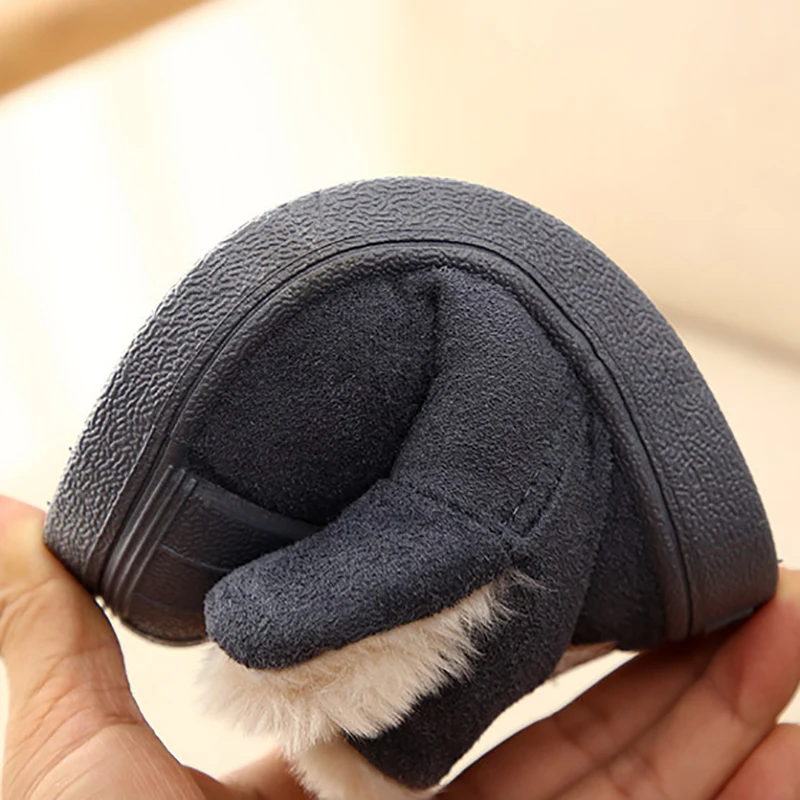 New Winter Snow Boots For Kids Girls Home Slippers Cartoon Unicorn Baby Girls Shoes For Children Boys Indoor Bedroom Slippers