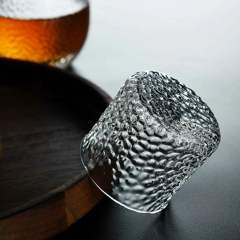 

Light Luxury Classic Glass Hip Flask Set Japanese Style Household Sake Pot Handmade Flasque Alcool Table Supplies EJ50HF